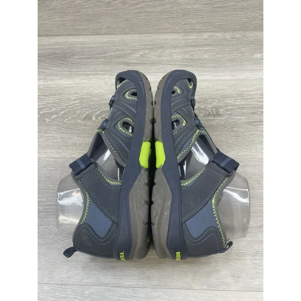 Merrell Boys Sandal Blue‎ 6 Outdoor Hiking Trail Adjustable Strap Waterproof